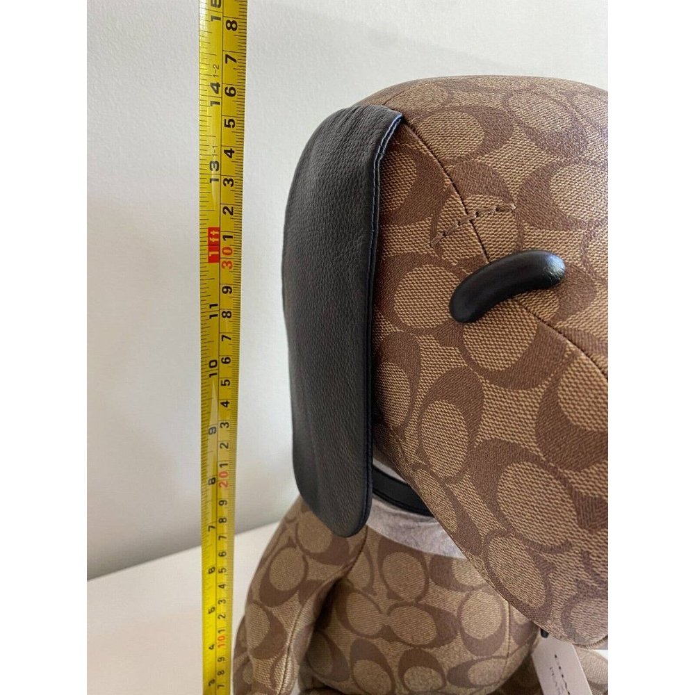 NWT Coach X Peanuts Snoopy Collectible In Signature Canvas 5405 $650 - Picture 11 of 12
